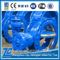 China manufacturer DN450 PN12 lined butterfly valves